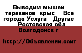 Выводим мышей ,тараканов, крыс. - Все города Услуги » Другие   . Ростовская обл.,Волгодонск г.